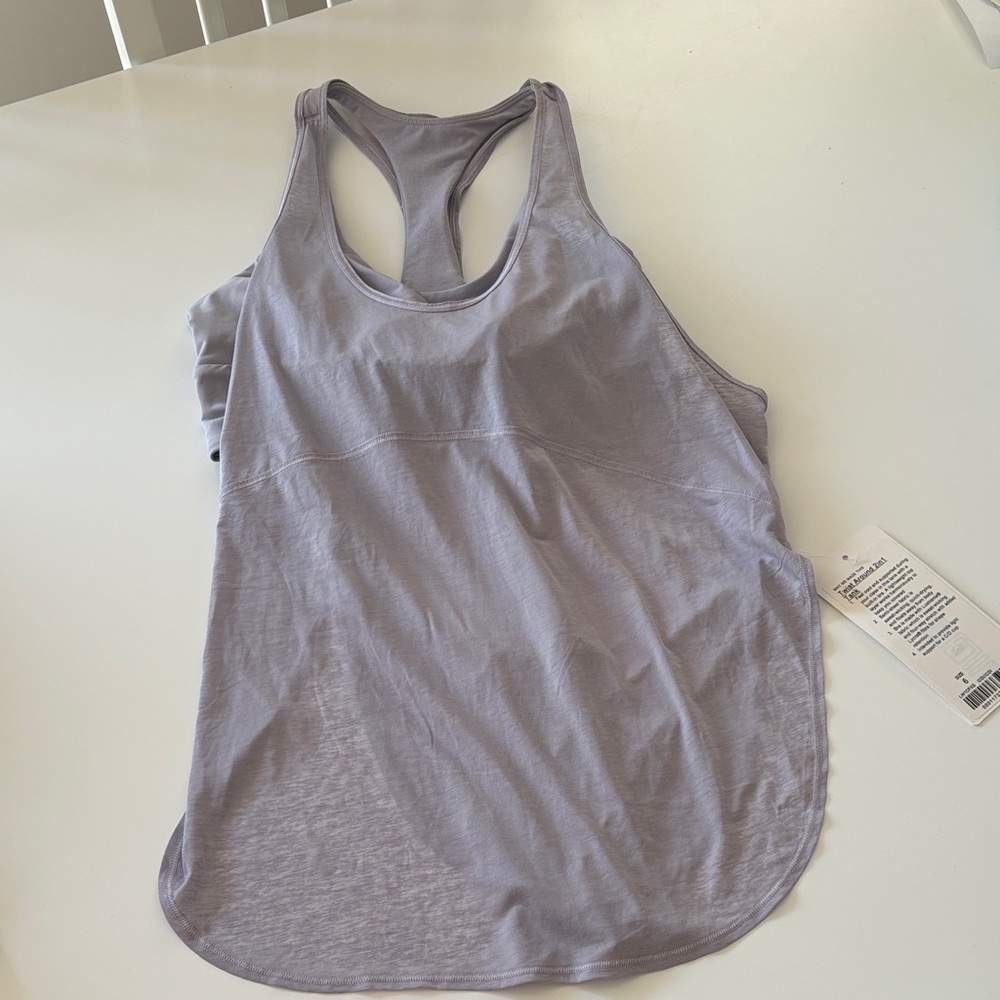 lululemon athletica Light Purple Tank Top